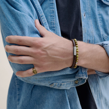 Load image into Gallery viewer, Oliver Leather Bracelet Stainless Steel