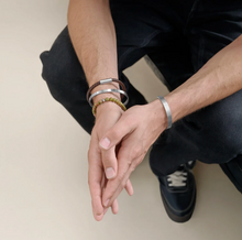 Load image into Gallery viewer, Oliver Leather Bracelet Stainless Steel