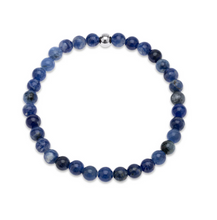 Load image into Gallery viewer, Erik Stone Bead Bracelet Stainless Steel