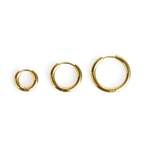 Load image into Gallery viewer, Hollie Hoop Earrings 17MM Stainless Steel