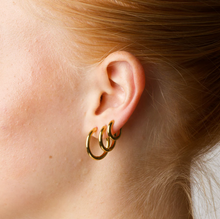 Load image into Gallery viewer, Hollie Hoop Earrings 17MM Stainless Steel