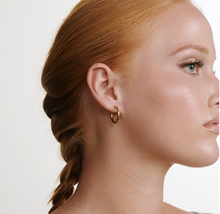 Load image into Gallery viewer, Hollie Hoop Earrings 21MM Stainless Steel