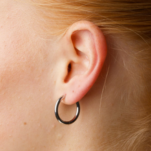 Load image into Gallery viewer, Hollie Hoop Earrings 21MM Stainless Steel