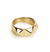 Load image into Gallery viewer, Ru Spike Ring Stainless Steel
