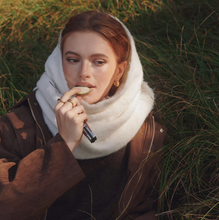 Load image into Gallery viewer, Naia Croissant Hoop Earrings Stainless Steel