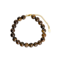 Load image into Gallery viewer, Birgit Tiger Eye Bracelet Stainless Steel
