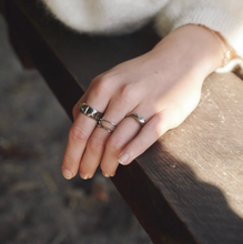 Load image into Gallery viewer, Eline Crystal Ring Stainless Steel