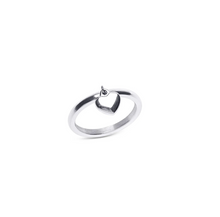 Load image into Gallery viewer, Iselin Heart Ring Stainless Steel
