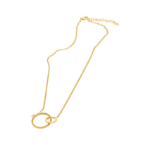 Load image into Gallery viewer, Triana Circle Necklace Stainless Steel