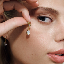 Load image into Gallery viewer, Roslyn Crystal Stud Earrings Stainless Steel