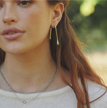 Load image into Gallery viewer, Corinne Drop Bar Earrings Stainless Steel
