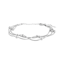 Load image into Gallery viewer, Oda Multi-strand Bead Bracelet Stainless Steel