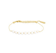 Load image into Gallery viewer, Loanna Delicate Pearl Bracelet Stainless Steel
