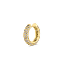 Load image into Gallery viewer, Solina Crystal Ear Cuff Stainless Steel