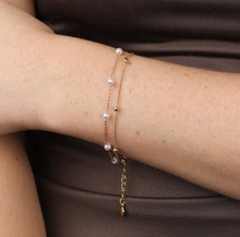 Load image into Gallery viewer, Lo Layered Chain Bracelet Stainless Steel