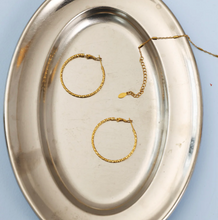 Load image into Gallery viewer, Sansa Organic Hoop Earrings