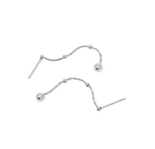 Load image into Gallery viewer, Jina Ball Chain Earrings