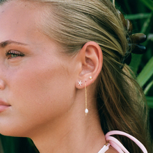 Load image into Gallery viewer, Lucia Pearl Stud Earrings Stainless Steel