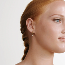 Load image into Gallery viewer, Oline Crystal Hoop Earrings Stainless Steel