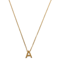 Load image into Gallery viewer, Viola Letter Necklace GOLD Stainless Steel