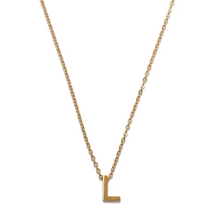 Load image into Gallery viewer, Viola Letter Necklace GOLD Stainless Steel
