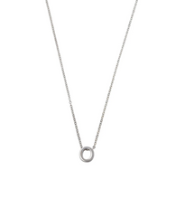 Load image into Gallery viewer, Viola Letter Necklace SILVER Stainless Steel