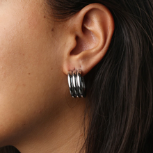 Load image into Gallery viewer, Liv Multi-Layered Stud Earrings Stainless Steel