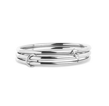 Load image into Gallery viewer, Rory 3 pcs Stacked Bangle Bracelet Stainless Steel