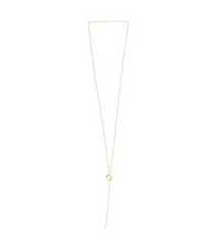Load image into Gallery viewer, Boel Lariat Pearl Necklace Stainless Steel