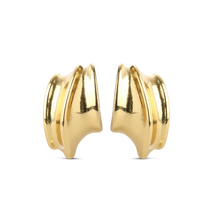 Load image into Gallery viewer, Tay Structured Stud Earrings Stainless Steel