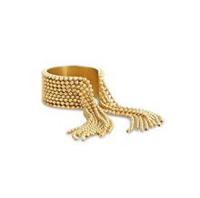 Load image into Gallery viewer, Agneta Tassel Ring Stainless Steel