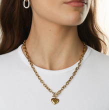 Load image into Gallery viewer, Myra Heart Necklace Stainless Steel