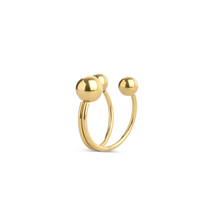 Load image into Gallery viewer, Ida Metal Bead Ring Stainless Steel