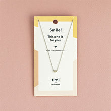 Load image into Gallery viewer, Small Sliding Heart Necklace