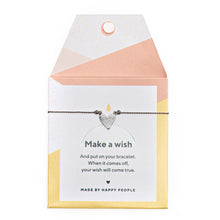 Load image into Gallery viewer, Irregular Heart Silk Bracelet