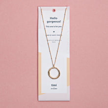 Load image into Gallery viewer, Irregular Circle Long Necklace