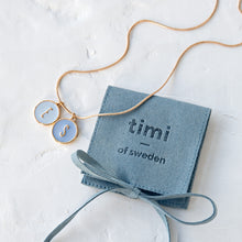 Load image into Gallery viewer, Enamel Letter Plate Pendant