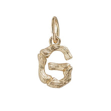 Load image into Gallery viewer, Bamboo Letter Pendant