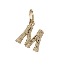 Load image into Gallery viewer, Bamboo Letter Pendant