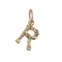 Load image into Gallery viewer, Bamboo Letter Pendant