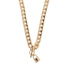 Load image into Gallery viewer, Chunky Curb Lock Chain Necklace