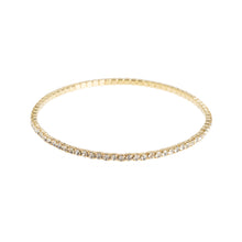 Load image into Gallery viewer, Clear Crystal Tennis Stretch Bracelet
