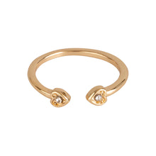 Load image into Gallery viewer, Two Hearts Ring