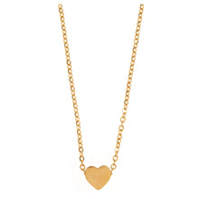 Load image into Gallery viewer, Sarah - Sliding Heart Necklace Stainless Steel - Gold
