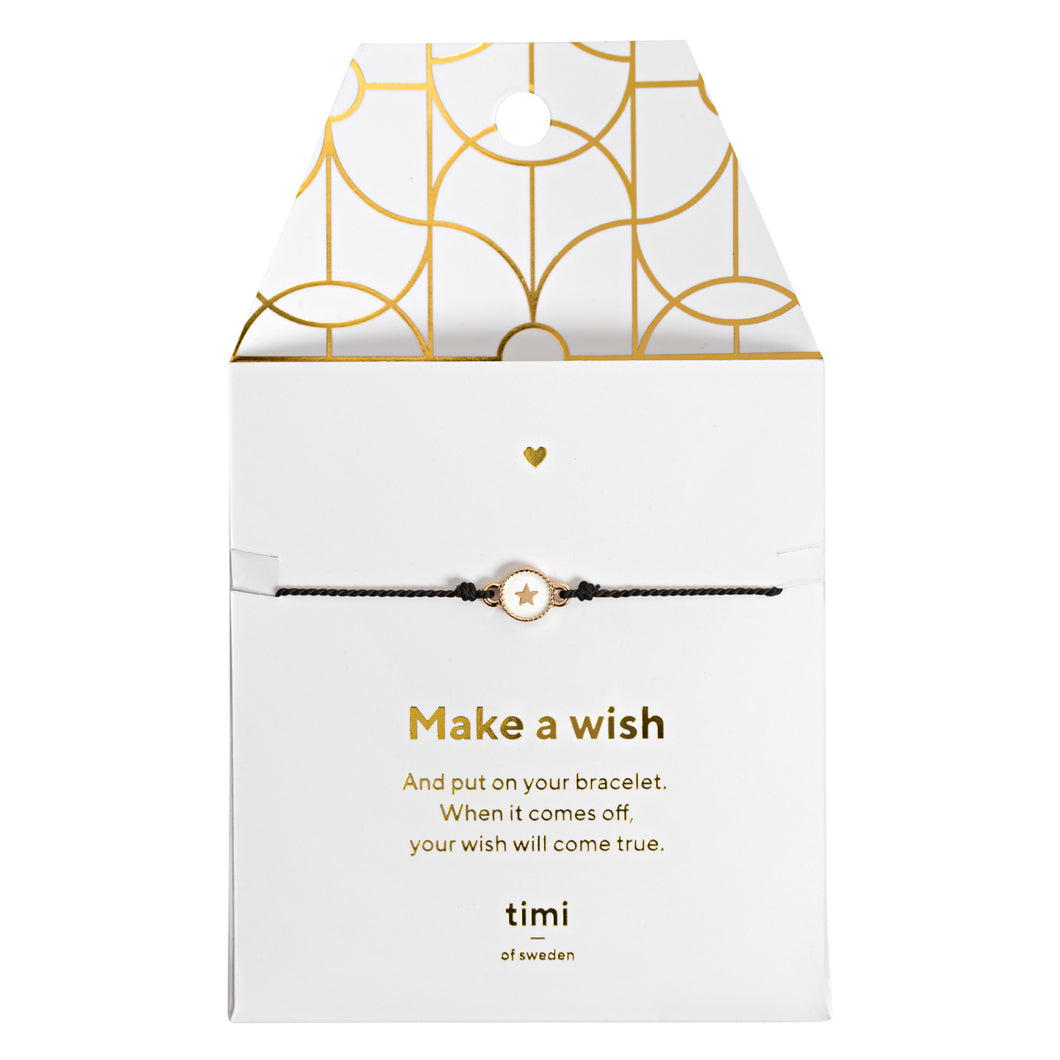 STAR ENAMEL SILK BRACELET