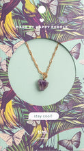 Load image into Gallery viewer, Stay Cool! Amethyst Necklace
