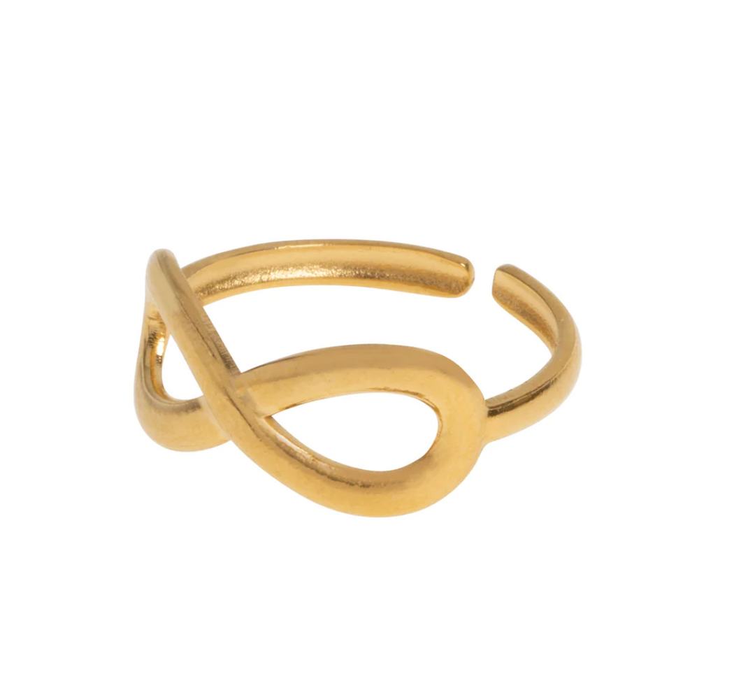 Hannah - Infinity Ring Stainless Steel Ring