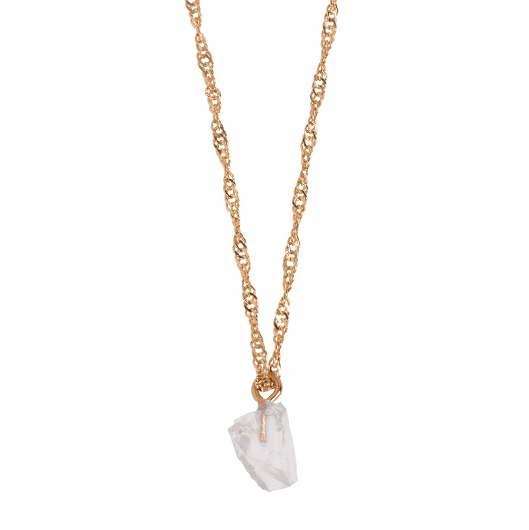 Hello Sunshine! Clear Quartz Necklace