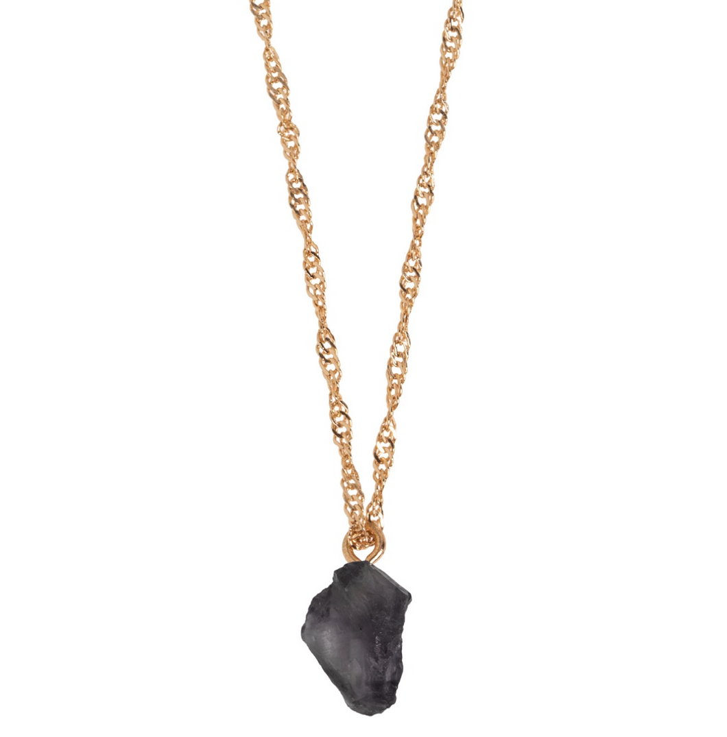 You're Amazing! Black Agate Necklace