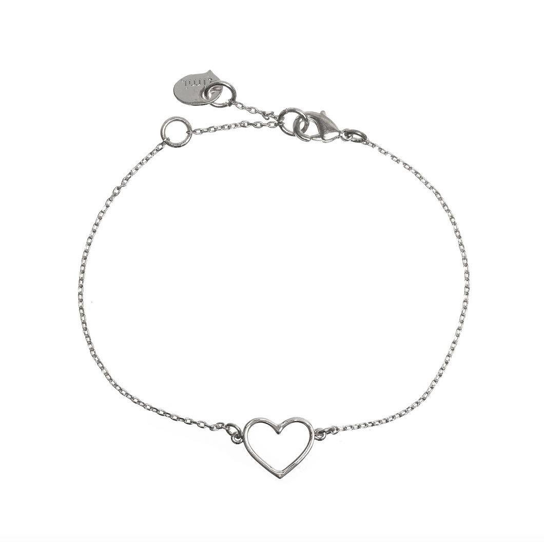 Heart Outlined Bracelet